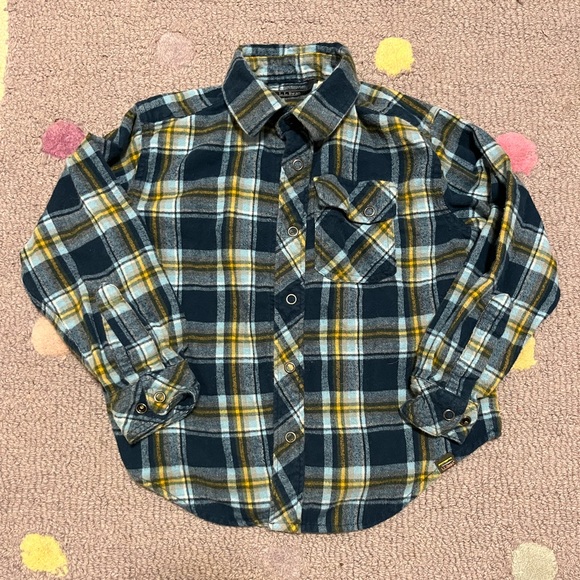 LIKE NEW LL Bean Kids Flannel Shirt - Picture 2 of 4